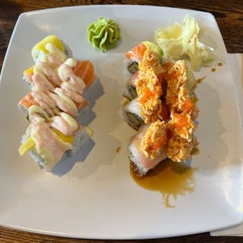 Wasabi Sushi - Beach Roll & Dragon Roll. - Japanese Near Me - Draper, Utah Wasabi Sushi - Beach Roll & Dragon Roll. - Japanese Near Me - Draper, Utah