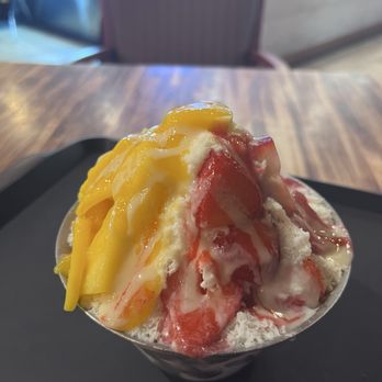 Wicked Snow - Wicked Half & Half (Mango & Strawberry) - Desserts Near Me - Carrollton, Texas Wicked Snow - Wicked Half & Half (Mango & Strawberry) - Desserts Near Me - Carrollton, Texas