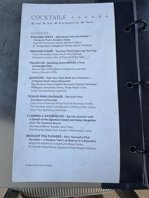 The Palazzo Pool Deck by null