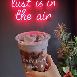 BobaLust - Purple Galaxy (blended taro, Oreo)