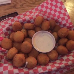 Tumalo Tavern  - Cheesy tots!  Unbelievably good...and super reasonably priced.