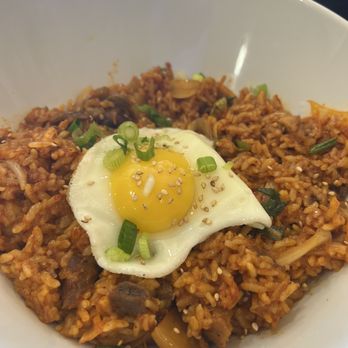 Korean Chili - Kimchi fried rice with beef and chicken - Korean Near Me - Tulare, California Korean Chili - Kimchi fried rice with beef and chicken - Korean Near Me - Tulare, California