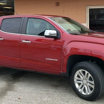 Qube Autobody - 2017 GMC Canyon SLT Duramax in quartz red tintcoat. - Auto Repair Near Me - San Francisco, California Qube Autobody - 2017 GMC Canyon SLT Duramax in quartz red tintcoat. - Auto Repair Near Me - San Francisco, California
