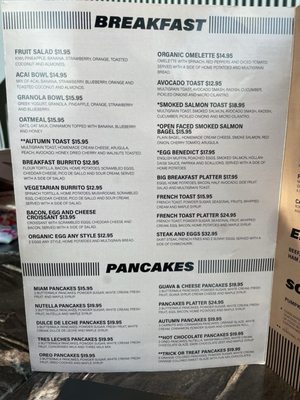 Menu photo 2 MIAM Cafe Miami, FL