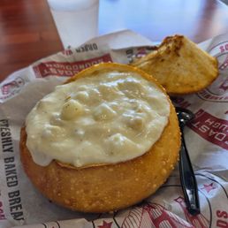 Sourdough Clam Chowder Soup