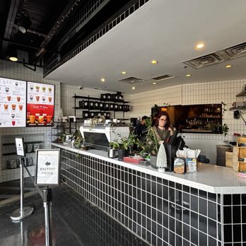 Ampersand - Menu and order station. - Coffee & Tea Near Me - Fort Worth, Texas