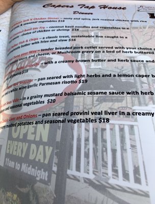 Menu photo 1 Capers Tap House Campbellford, ON Menu photo 1 Capers Tap House Campbellford, ON