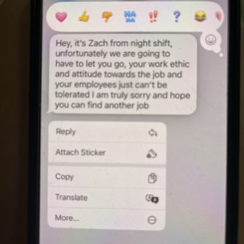 Wingstop - The text from The night shift manger - Chicken Wings Near Me - Dalton, Georgia