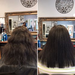 Fab U Look - Helen's work. Before(left) and after(right). Fabulous job!!!!