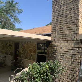 Stonewater Roofing - Existing Soffit above patio - Roofing Near Me - Tyler, Texas Stonewater Roofing - Existing Soffit above patio - Roofing Near Me - Tyler, Texas