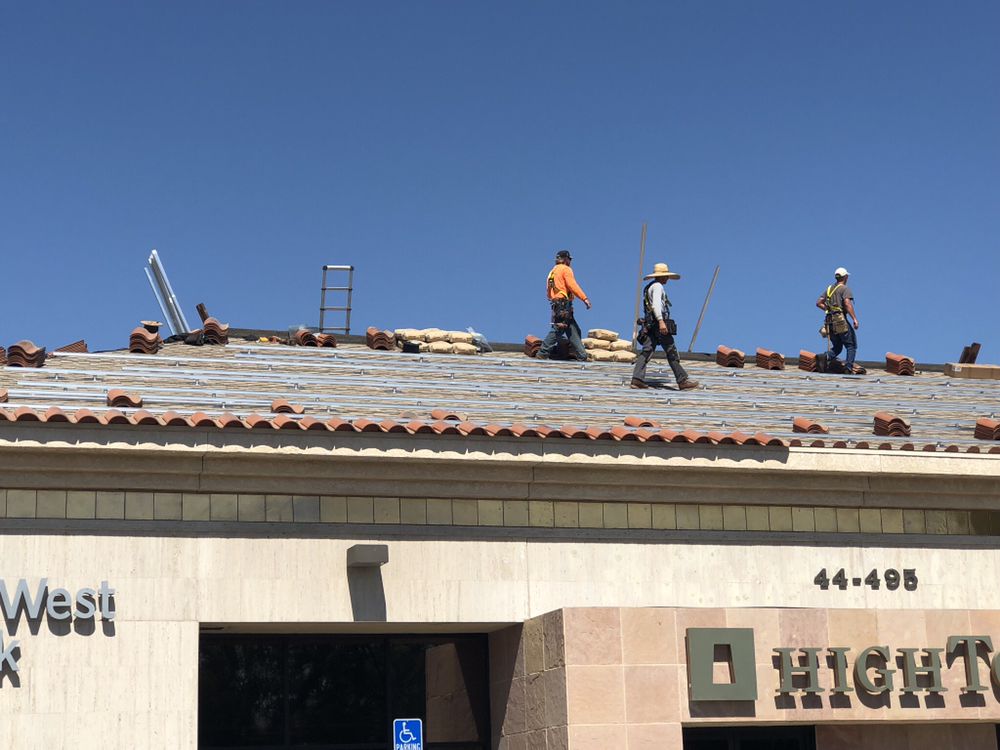 Slide of Valley Urethane Foam Roofing