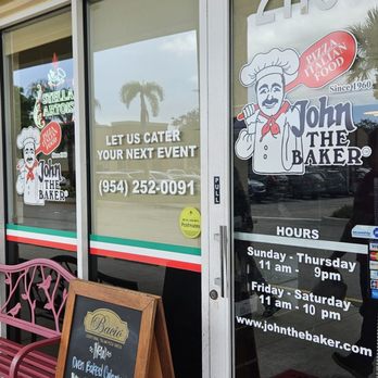 John The Baker - Pizza Near Me - Pembroke Pines, Florida