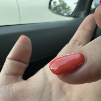 Vernon Nail - Horrible nail job and customer service! - Nail Salons Near Me - Roseville, California