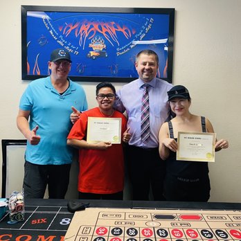 PCI Dealer School - The owner of PCI dealer school Jesse, SR Roulette student Joe, our best in the world SR teacher and me Tan! - Specialty Schools Near Me - Las Vegas, Nevada PCI Dealer School - The owner of PCI dealer school Jesse, SR Roulette student Joe, our best in the world SR teacher and me Tan! - Specialty Schools Near Me - Las Vegas, Nevada