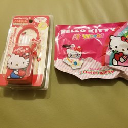 7-Eleven - Hello Kitty hand sanitizer and Hello Kitty surprise toy