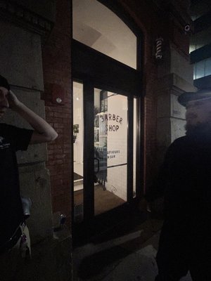 Blind Barber Philadelphia by null