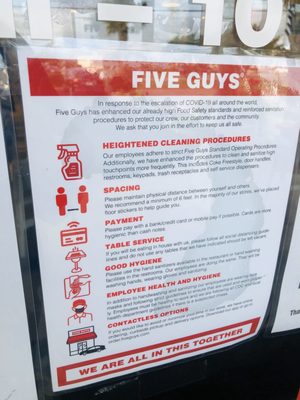 Menu photo 2 Five Guys Virginia Beach, VA