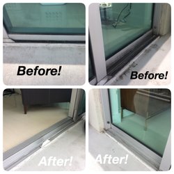 V.I.P. Window Cleaning - Compare yourself the huge difference between before and after the cleaning service.
