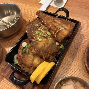 Ondam - Grilled flounder 가자미 구이 - Korean Near Me - Santa Clara, California