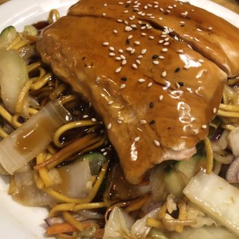 Taro - Salmon teriyaki soba - Japanese Near Me - Ongar Village, D Taro - Salmon teriyaki soba - Japanese Near Me - Ongar Village, D