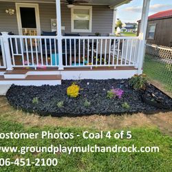 Groundplay Mulch and Rock - Decortive Coal. 606-451-2100