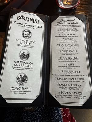 Menu photo 1 The Botanist Bakersfield, CA