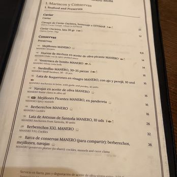 Manero Molla - Page tres - Tapas/Small Plates Near Me - Alicante (Alacant), A