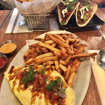 Barn Joo 35 - Lunch special: Omurice with truffle fries - Korean Near Me - New York, New York