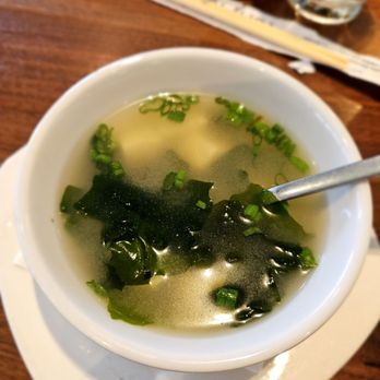 Forty Five Degrees - Miso soup- mine was served @ room temp and was completely flavorless. Salt & pepper didn't help. 0/10 - Sushi Bars Near Me - Indianapolis, Indiana