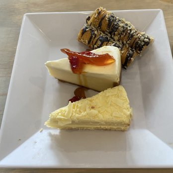 Athena’s Greek Kitchen - Made from scratch desserts. That is fresh candied watermelon rind on top of the cheesecake. Delicious! - Greek Near Me - Houston, Texas Athena’s Greek Kitchen - Made from scratch desserts. That is fresh candied watermelon rind on top of the cheesecake. Delicious! - Greek Near Me - Houston, Texas