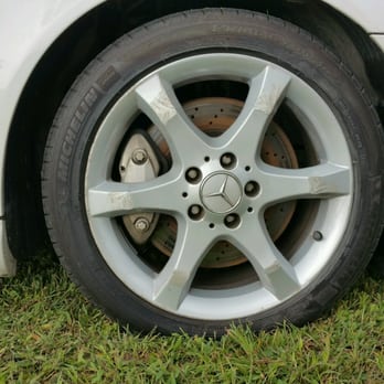 Precision Recon - Before - Mobile Dent Repair Near Me