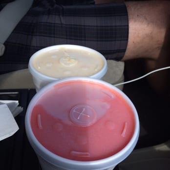 Cupid's Daiquiris - 2 large daiquiris. - Drive-Thru Bars Near Me - Lafayette, Louisiana Cupid's Daiquiris - 2 large daiquiris. - Drive-Thru Bars Near Me - Lafayette, Louisiana