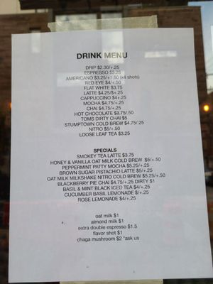 Menu photo 7 One Shot Coffee Philadelphia, PA Menu photo 7 One Shot Coffee Philadelphia, PA
