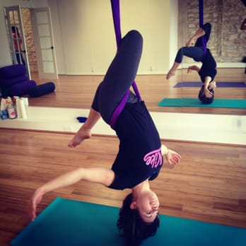 Four Elements Aerial and Creative Movement - Life is better upside down! ;) Aerial Asana with Lydia - Dance Studios Near Me - Austin, Texas
