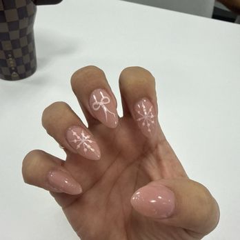 La Luxe Nails - This was the design I got that they charged me $75 for! I also had some rhinestones that literally popped off, not even 12 hours later. - Nail Salons Near Me - Albuquerque, New Mexico