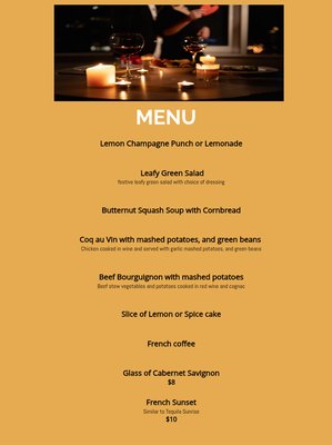 Menu photo 1 Bleu House Bistro Independence, MO