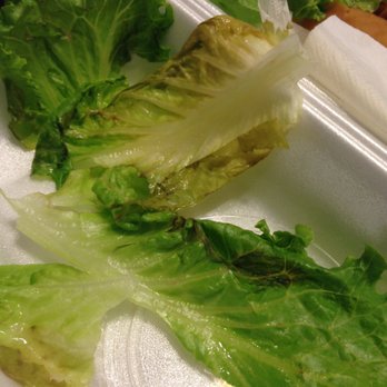 Pho 2000 - Wilted, soggy lettuce in my to-go order hidden beneath one good lettuce. - Vietnamese Near Me - Los Angeles, California Pho 2000 - Wilted, soggy lettuce in my to-go order hidden beneath one good lettuce. - Vietnamese Near Me - Los Angeles, California
