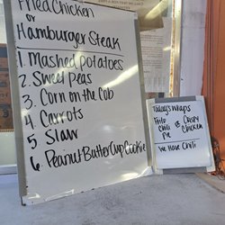Parkview Restaurant - Specials board