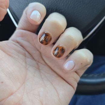 M2 Nail Lounge - Male manicure. Tortoise Shell design. - Nail Salons Near Me - Alhambra , California M2 Nail Lounge - Male manicure. Tortoise Shell design. - Nail Salons Near Me - Alhambra , California