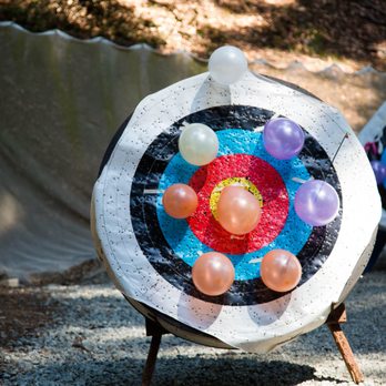 YMCA Camp Campbell - balloon archery - Summer Camps Near Me - Boulder Creek, California