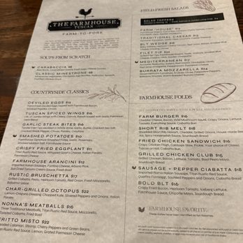 The Farmhouse Tuscan - Tuscan Near Me - Alexandria, Virginia