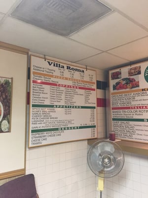 Menu photo 6 Villa Roma Pizza Castro Valley, CA Menu photo 6 Villa Roma Pizza Castro Valley, CA