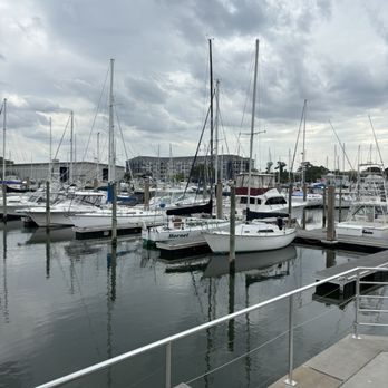 Longboards East Beach - The view from our outside seating, late April as the clouds moved in.. - Seafood Near Me - Norfolk, Virginia Longboards East Beach - The view from our outside seating, late April as the clouds moved in.. - Seafood Near Me - Norfolk, Virginia