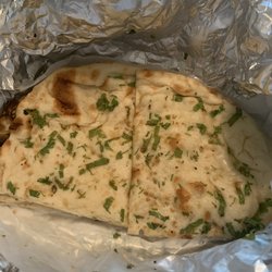 Indian Sweets Food and Spices - Garlic Naan