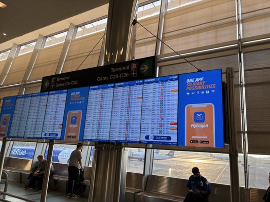Boston Logan International Airport by null
