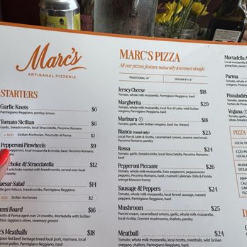 Marc’s Artisanal Pizzeria - Pizza Near Me - Miami Beach, Florida Marc’s Artisanal Pizzeria - Pizza Near Me - Miami Beach, Florida