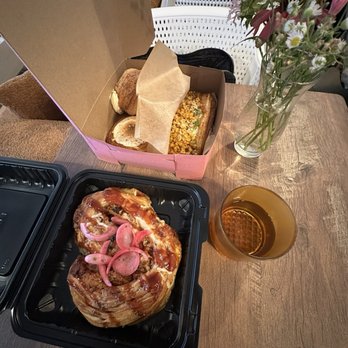 Val's Bakery - Bbq chicken paulmier and elote pastry - Bakeries Near Me - Dayton, Ohio