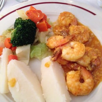 El Gallegazo Restaurant - Lunch special.. Shrimp in garlic with boiled potatoes & veggies.. Includes a glass of wine & dessert for $11 - Seafood Near Me - Miami, Florida El Gallegazo Restaurant - Lunch special.. Shrimp in garlic with boiled potatoes & veggies.. Includes a glass of wine & dessert for $11 - Seafood Near Me - Miami, Florida