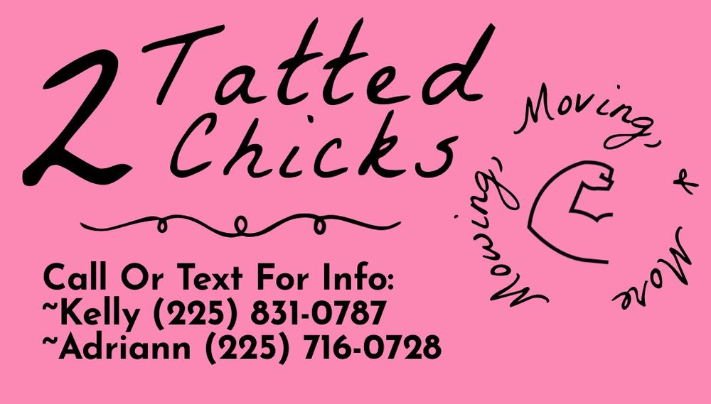 2 Tatted Chicks, Moreauville Roadtrippers
