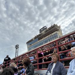 Really comfortable stadium only on one side a little weird